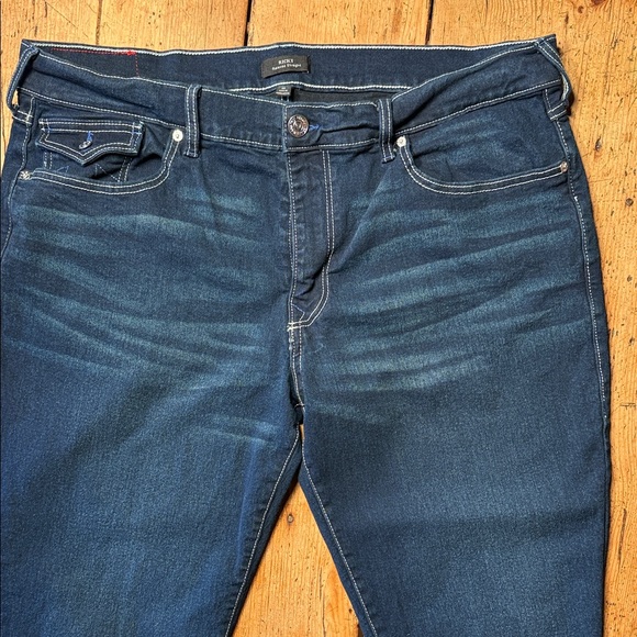 True Religion Mens Ricky Relaxed Straight Jean - Picture 1 of 8